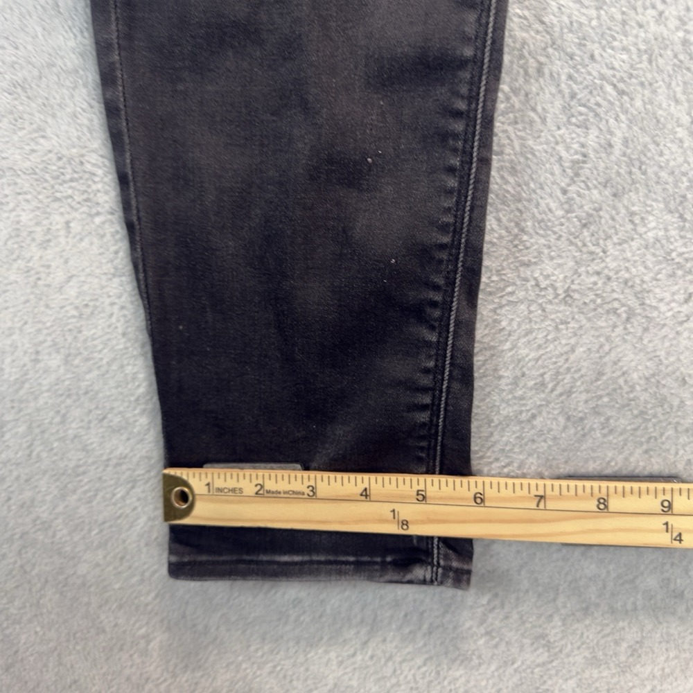 G-Star Raw 5620 3D Skinny‎ Jeans Mens 36x32 Black Distressed Stretch Rocker Moto - Picture 16 of 16